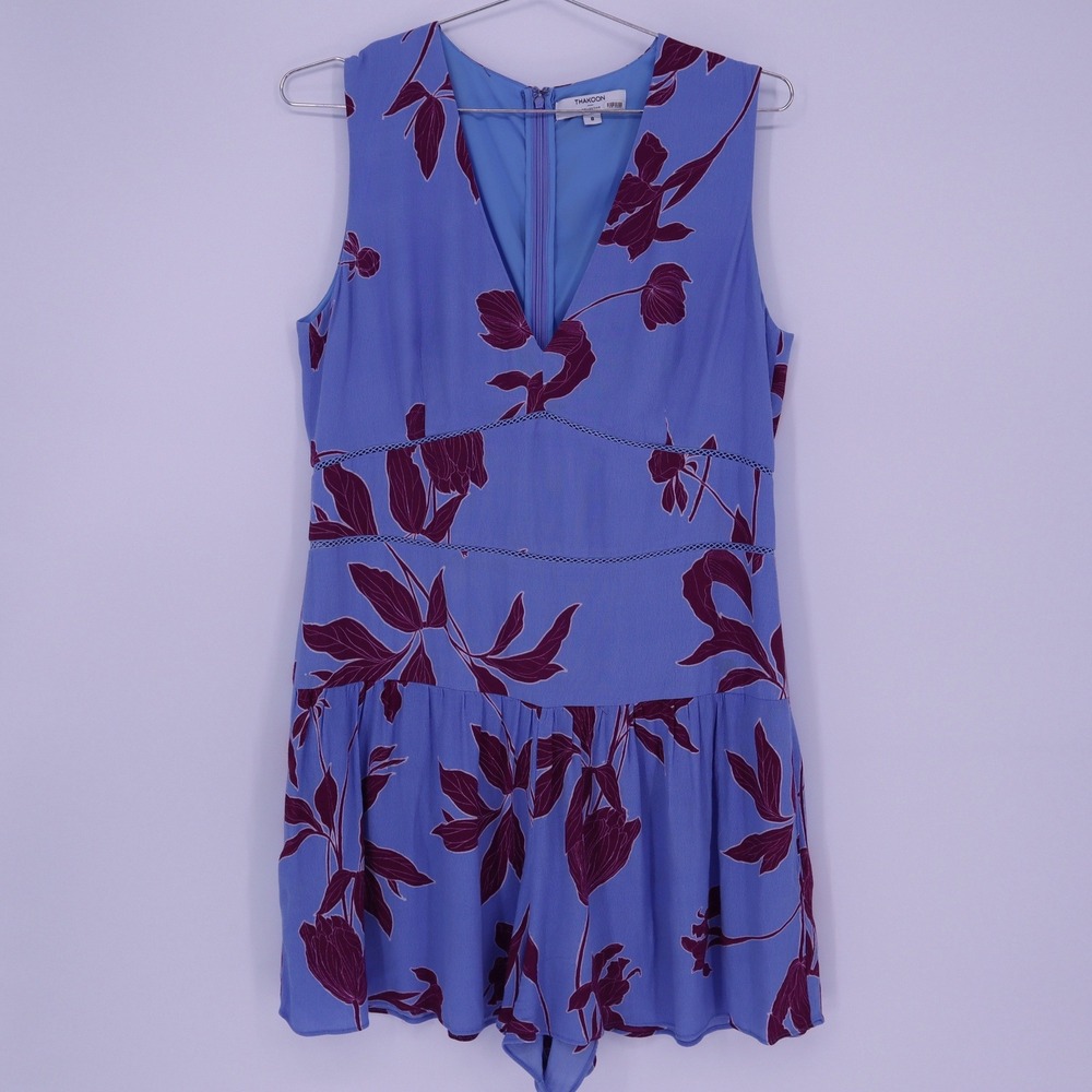Thakoon x RTR Sleeveless Floral Romper Size‎ 8